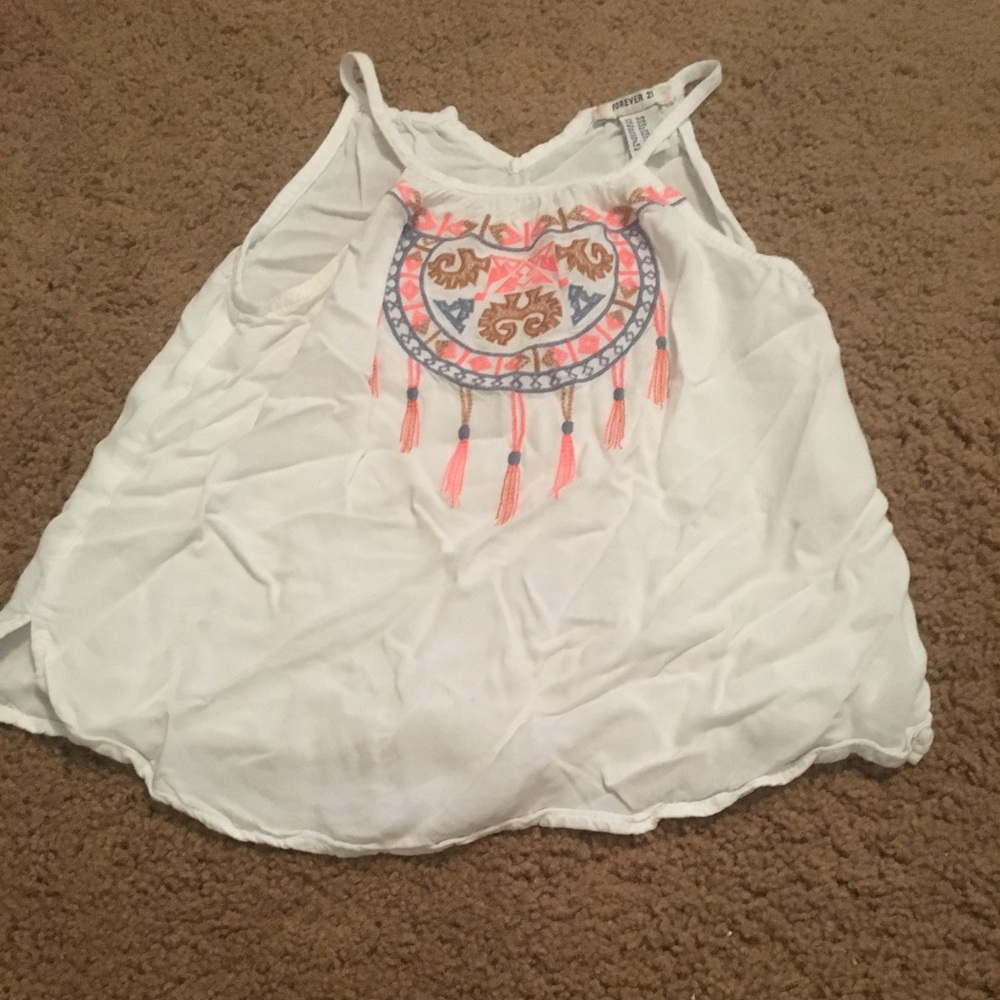 Tank top with detail